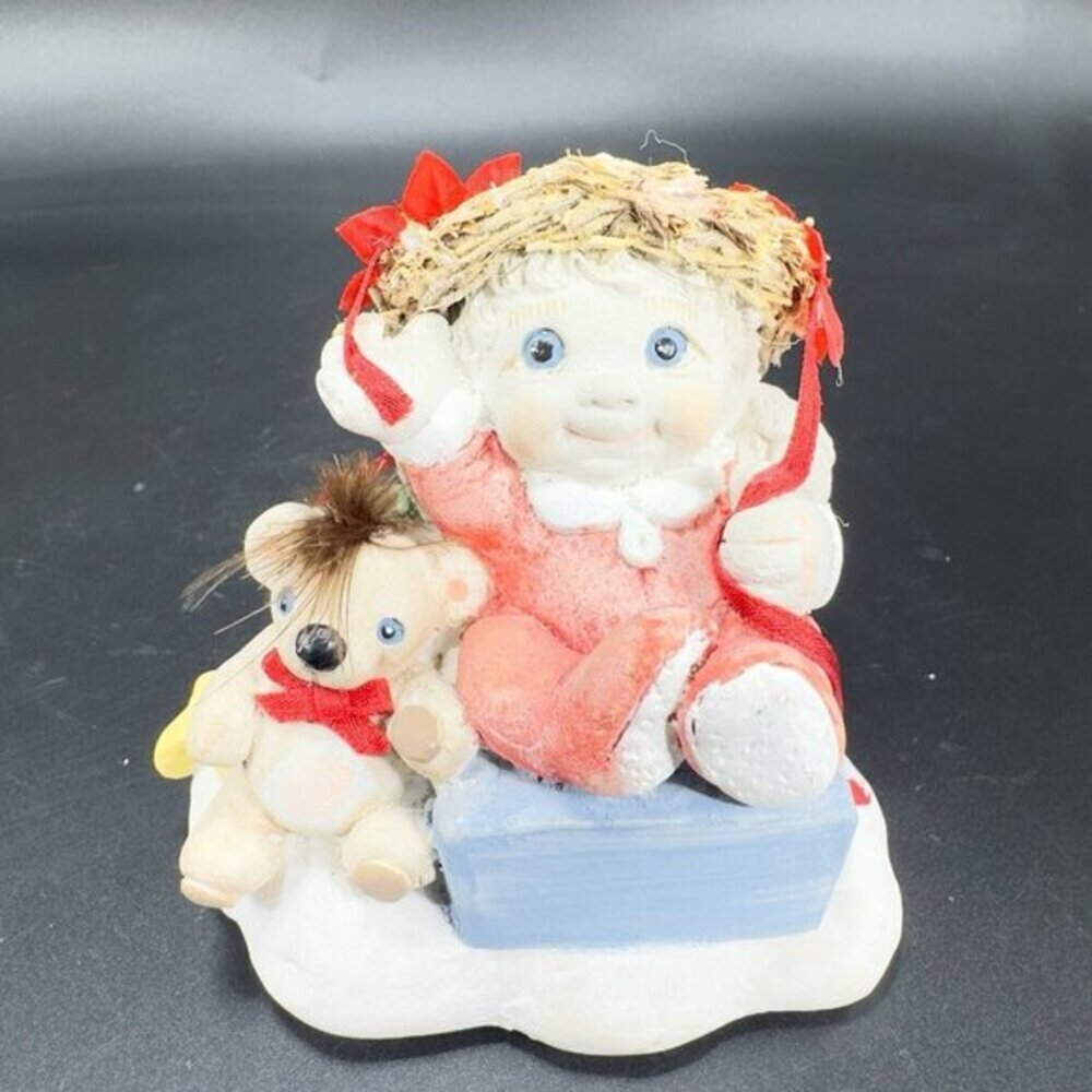 1994 Dreamsicles Open Me First‎ Made in Mexico Figurine Cast Art Figure Signed